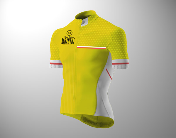 Ποδηλατική στολή κίτρινη